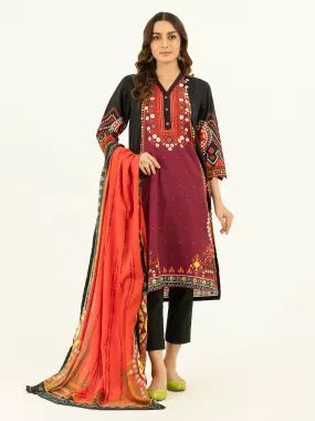 2 Piece Khaddar Suit-Printed (Pret)