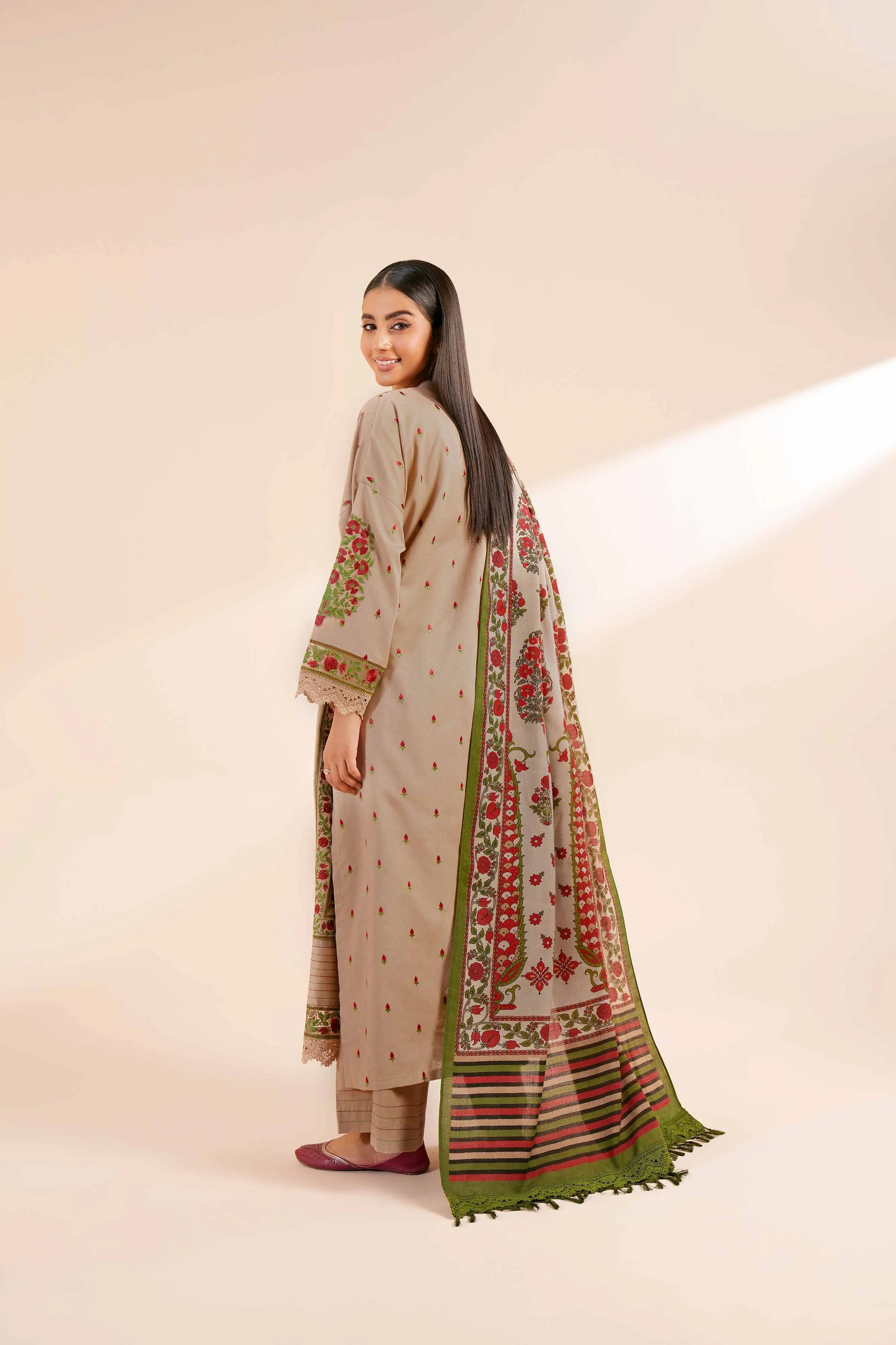 3 Piece - Embroidered Suit - 42404258