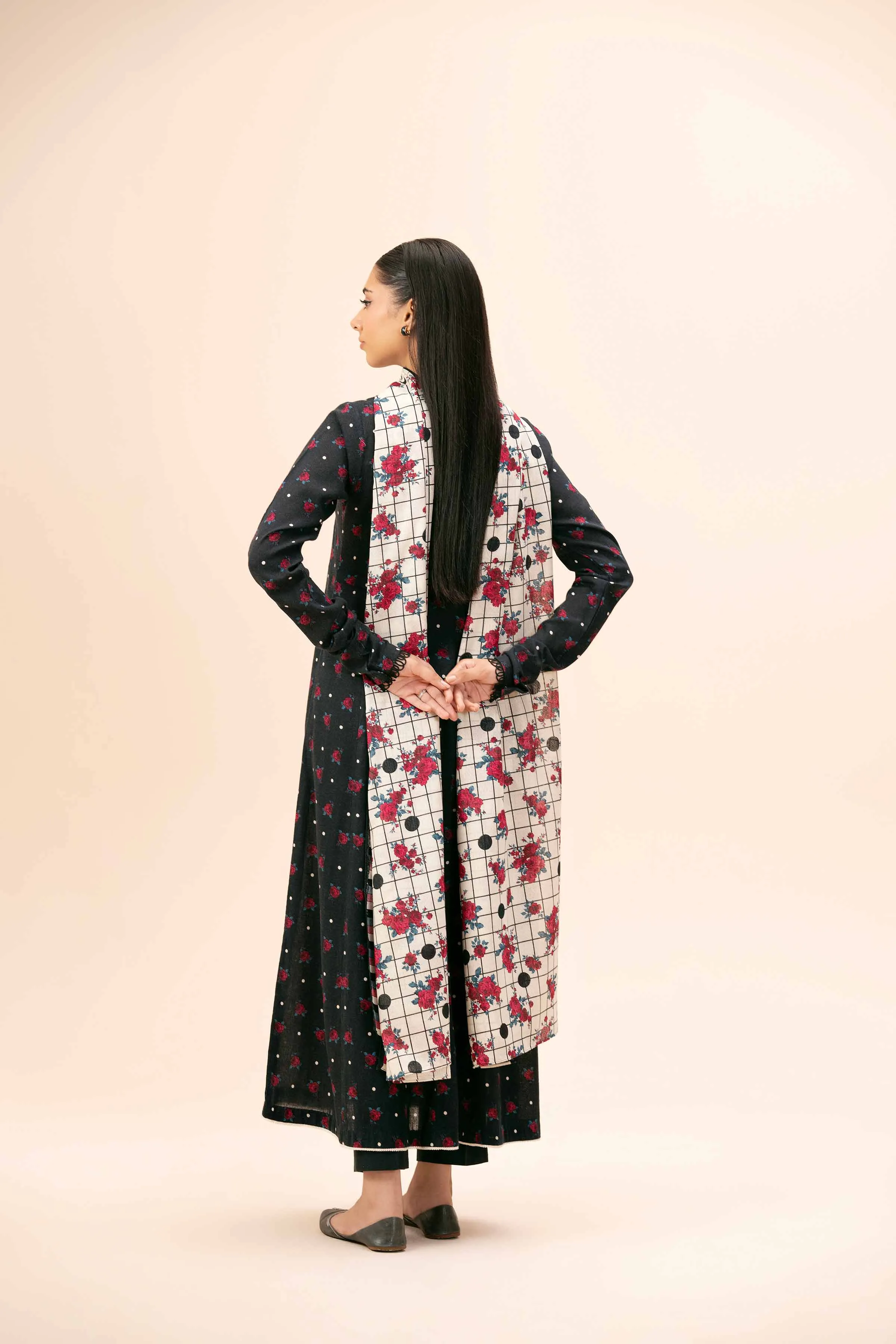 3 Piece - Printed Suit - 42404533