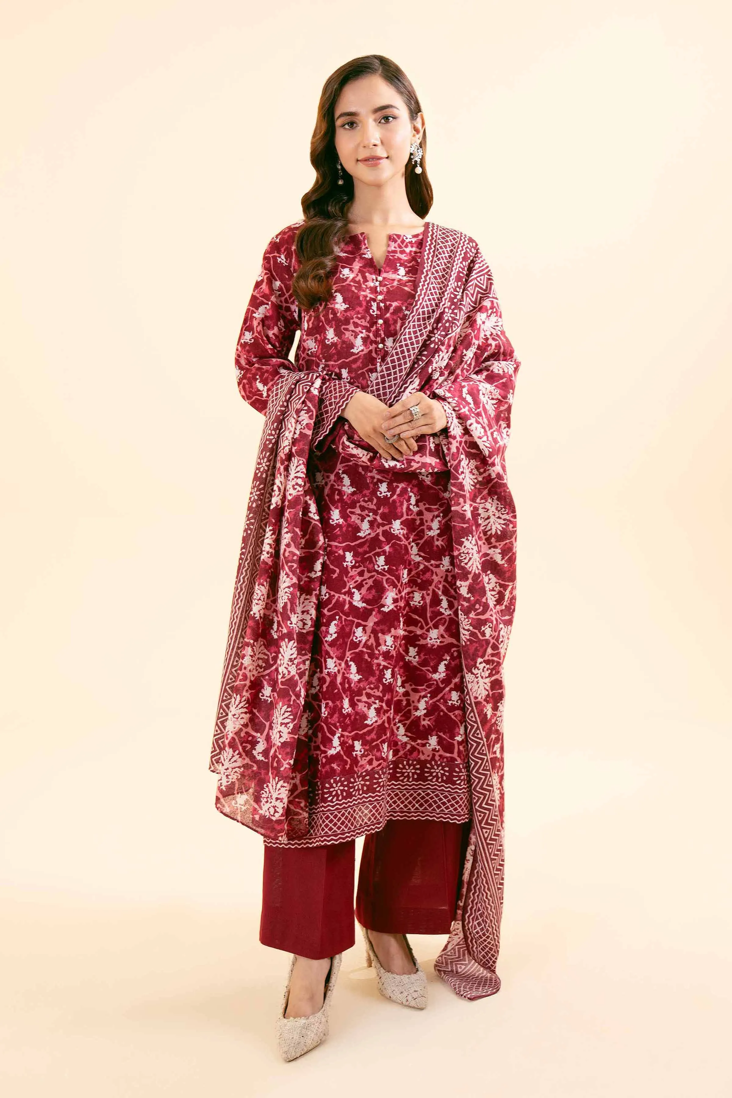 3 Piece - Printed Suit - 42404943