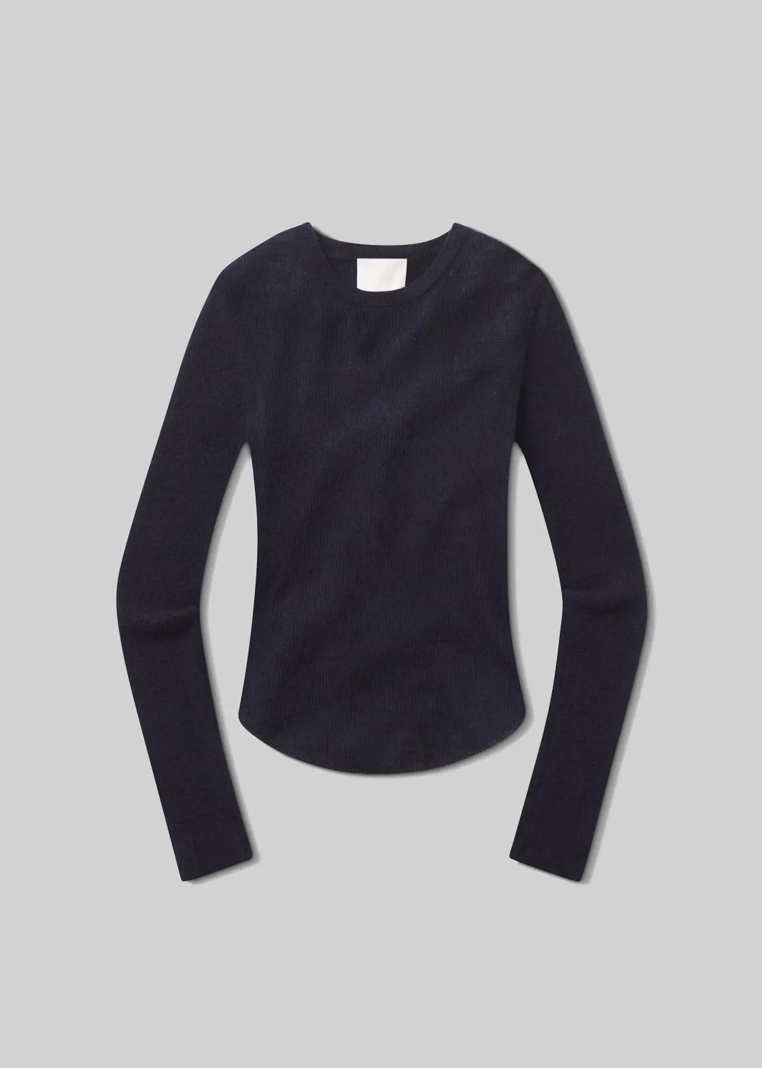 Alessia Crewneck Sweater in Navy