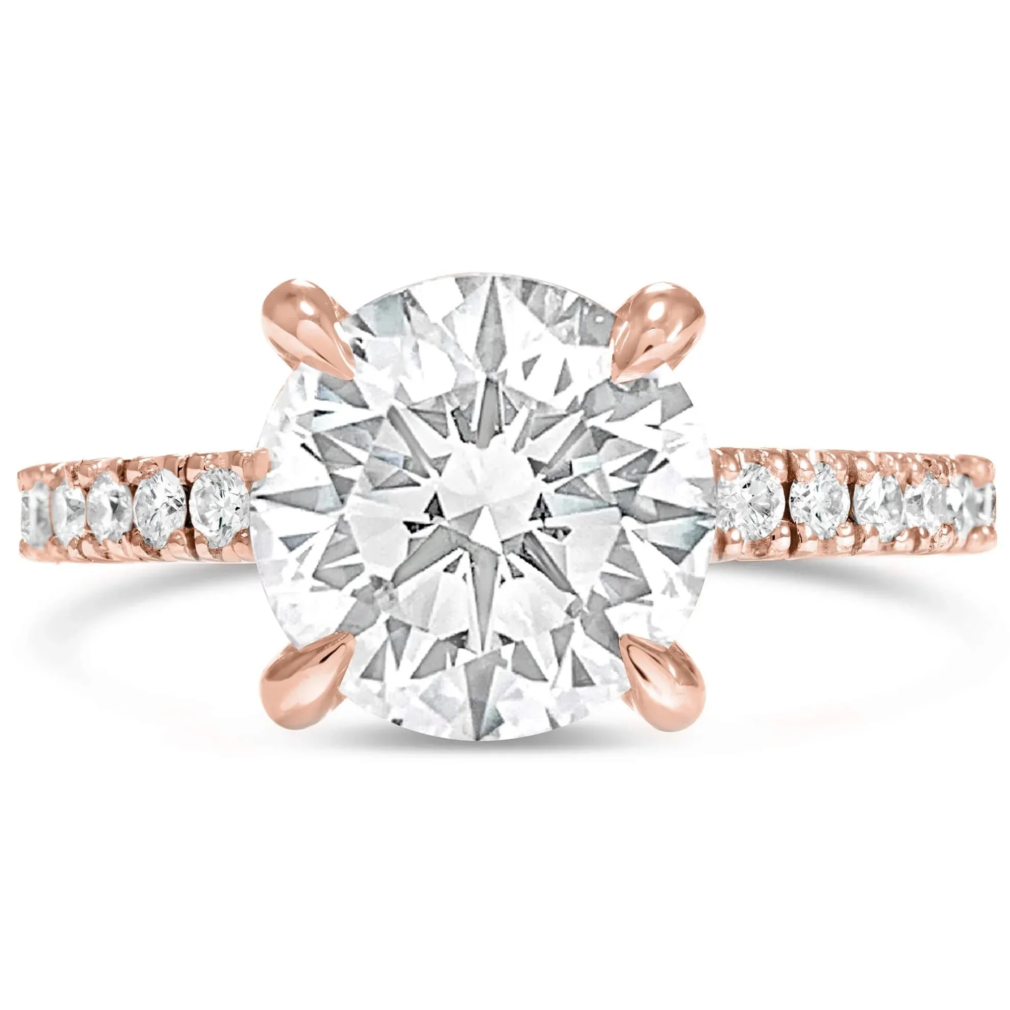 Angela Round Engagement Ring Setting