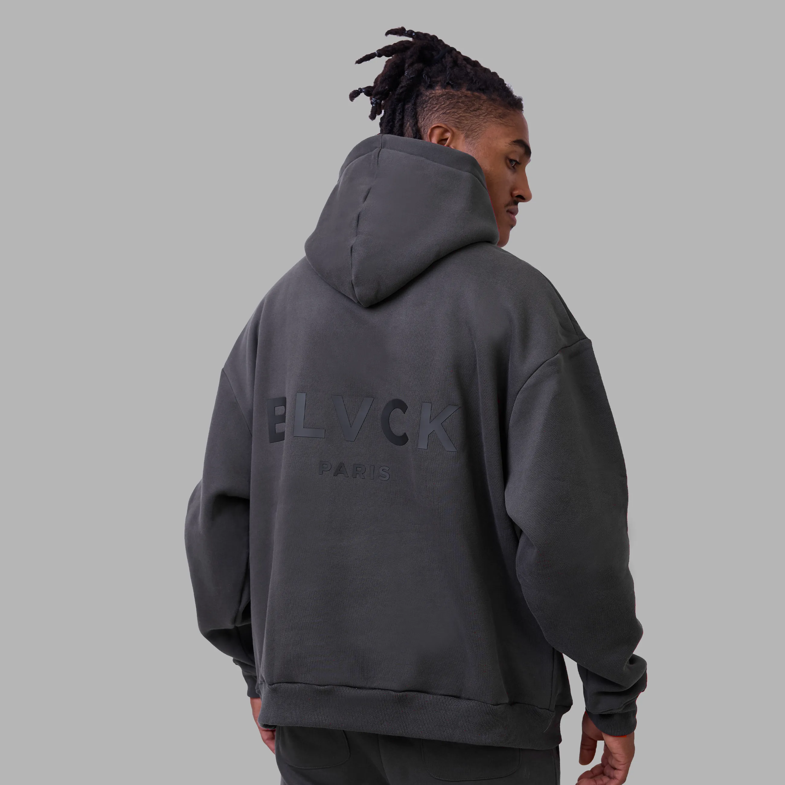 Blvck Hoodie 'Charcoal'