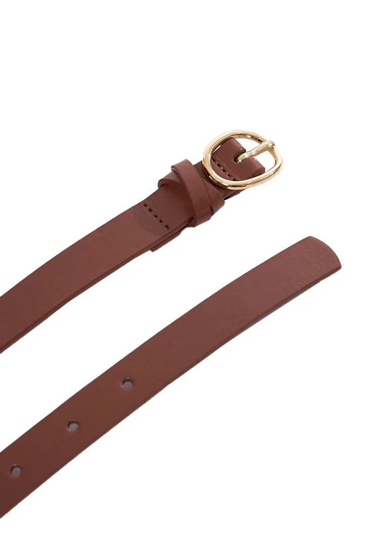 Brown O-Ring Belt