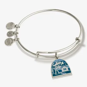 'Cabin Life' Charm Bangle Bracelet