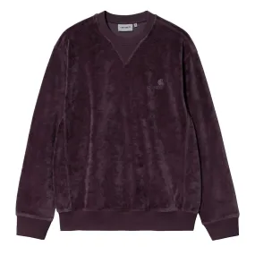 Carhartt WIP United Script Sweat Herren Dark Plum