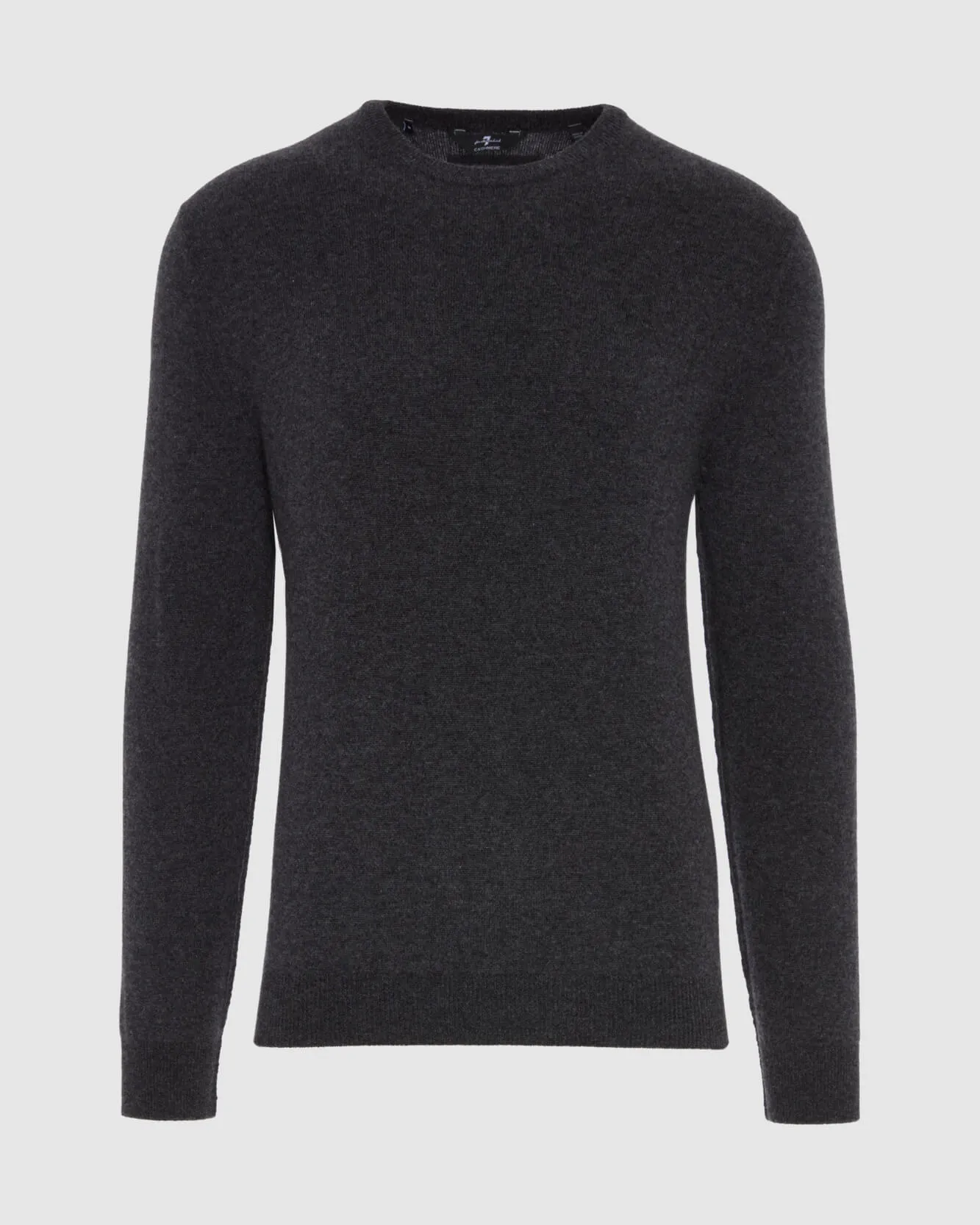 Cashmere Crew in Dark Grey