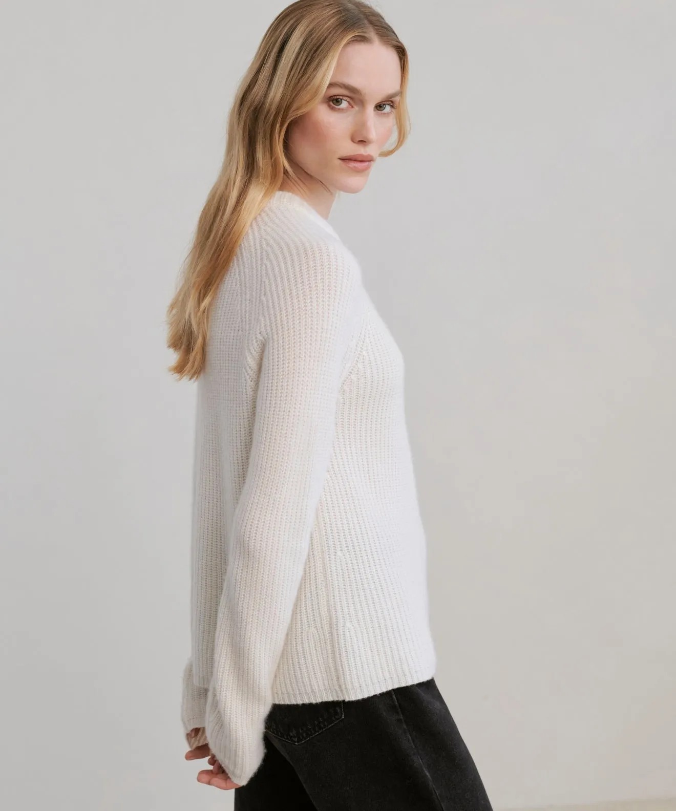 Cashmere Fisherman Sweater