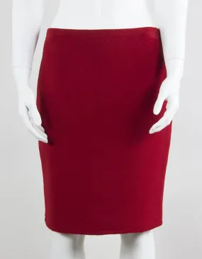 CELINE Cashmere Pencil Skirt - 38 IT | 4 US