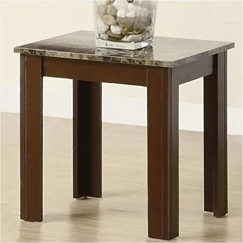 COASTER FINE FURNITURE 700395 3-PIECE COFFEE TABLE AND END TABLE SET