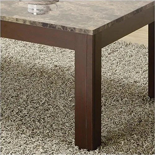 COASTER FINE FURNITURE 700395 3-PIECE COFFEE TABLE AND END TABLE SET