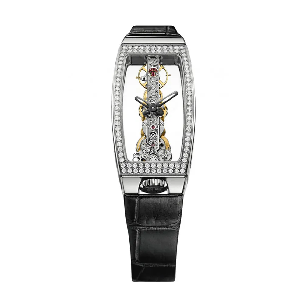 Corum Golden Bridge Miss White Gold Diamonds B113/00823