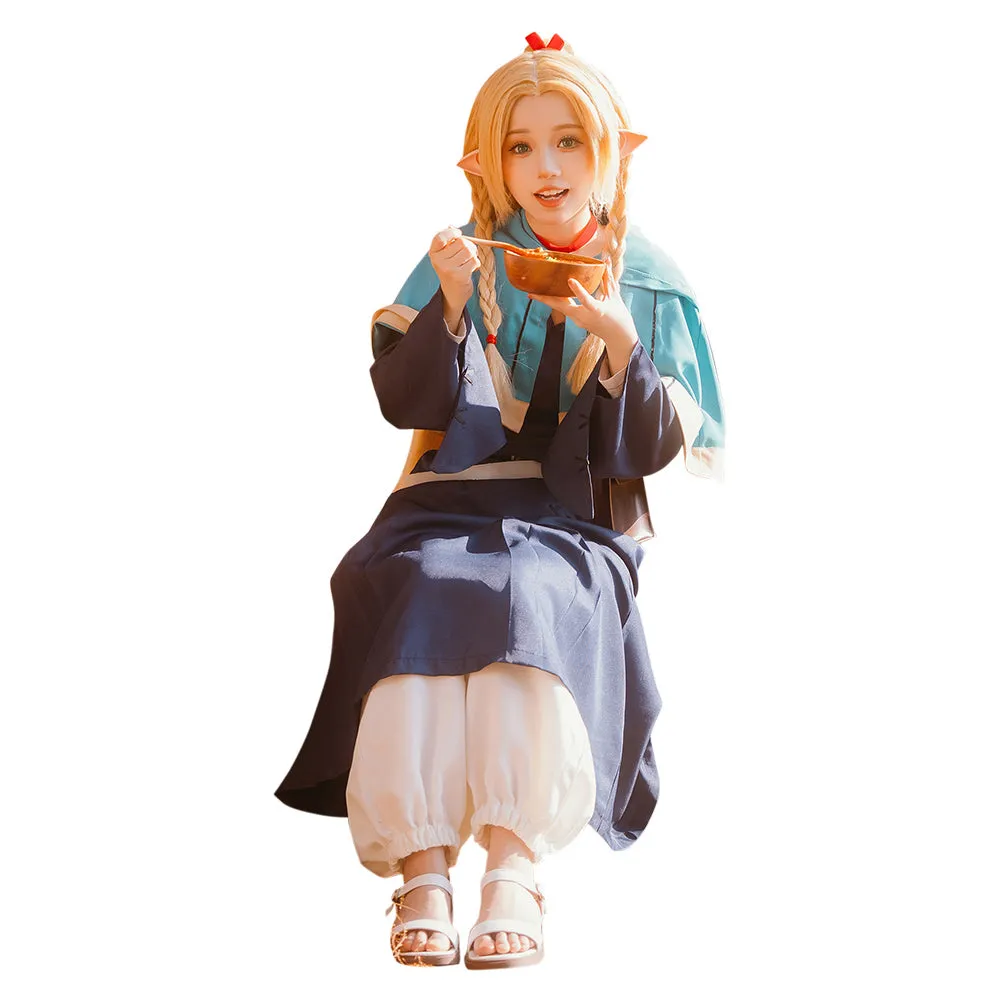 cosplay Anime Delicious in Dungeon -Marcille Cosplay Costume Outfits Halloween Carnival Suit cos