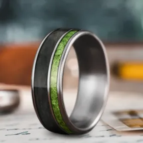 Custom Design - 2-Inlay Offset Ring --YJmfqtko2Ly2cYrJhYJgcr