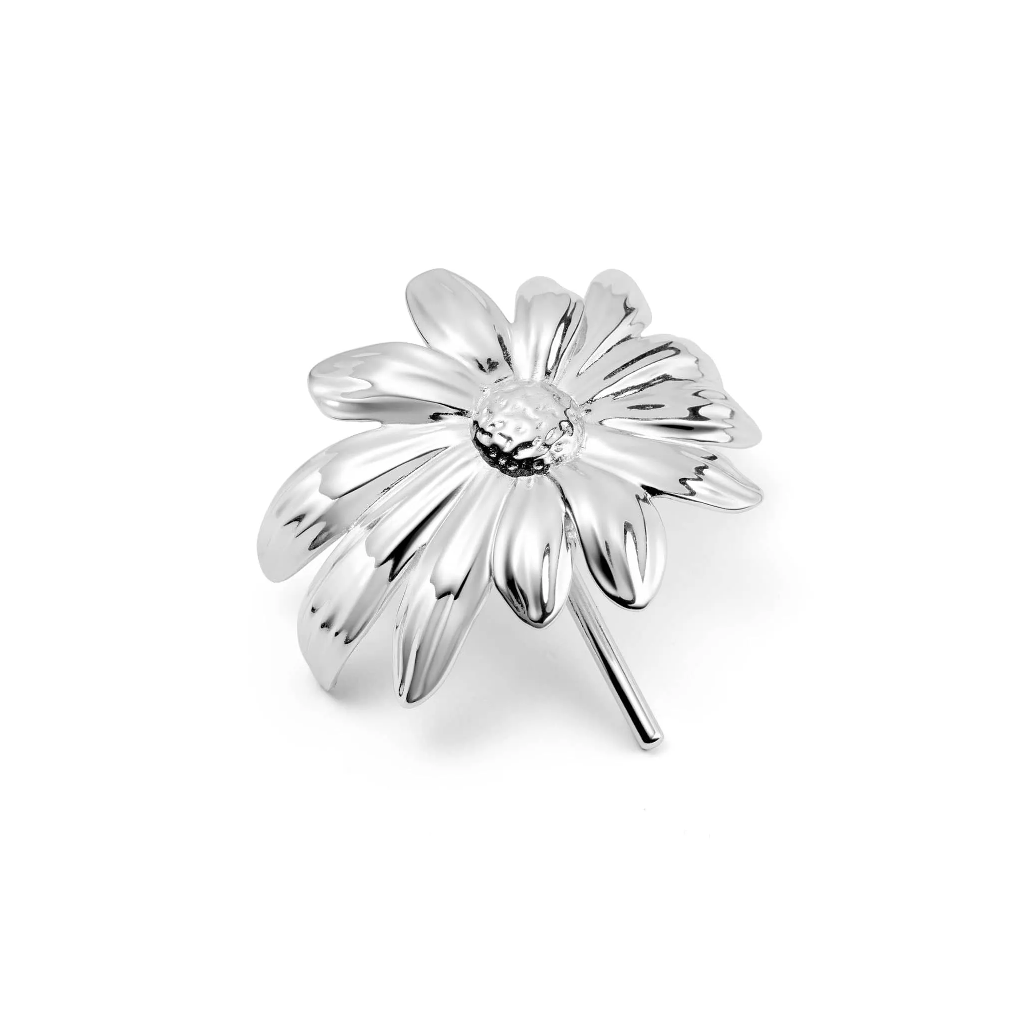 Daisy Hair Slide Sterling Silver