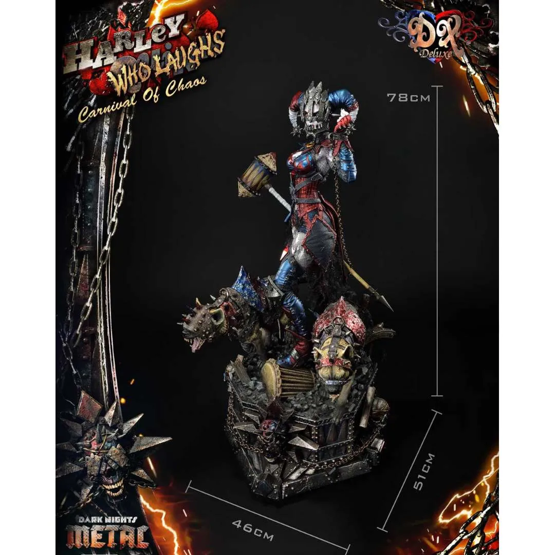 Dark Nights: Metal (Comics) Harley Quinn Who Laughs favorite  DX Bonus Version by Prime 1 Studio