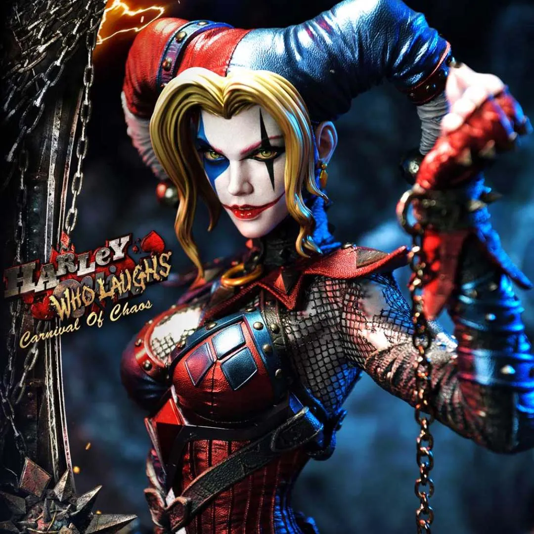 Dark Nights: Metal (Comics) Harley Quinn Who Laughs favorite  DX Bonus Version by Prime 1 Studio