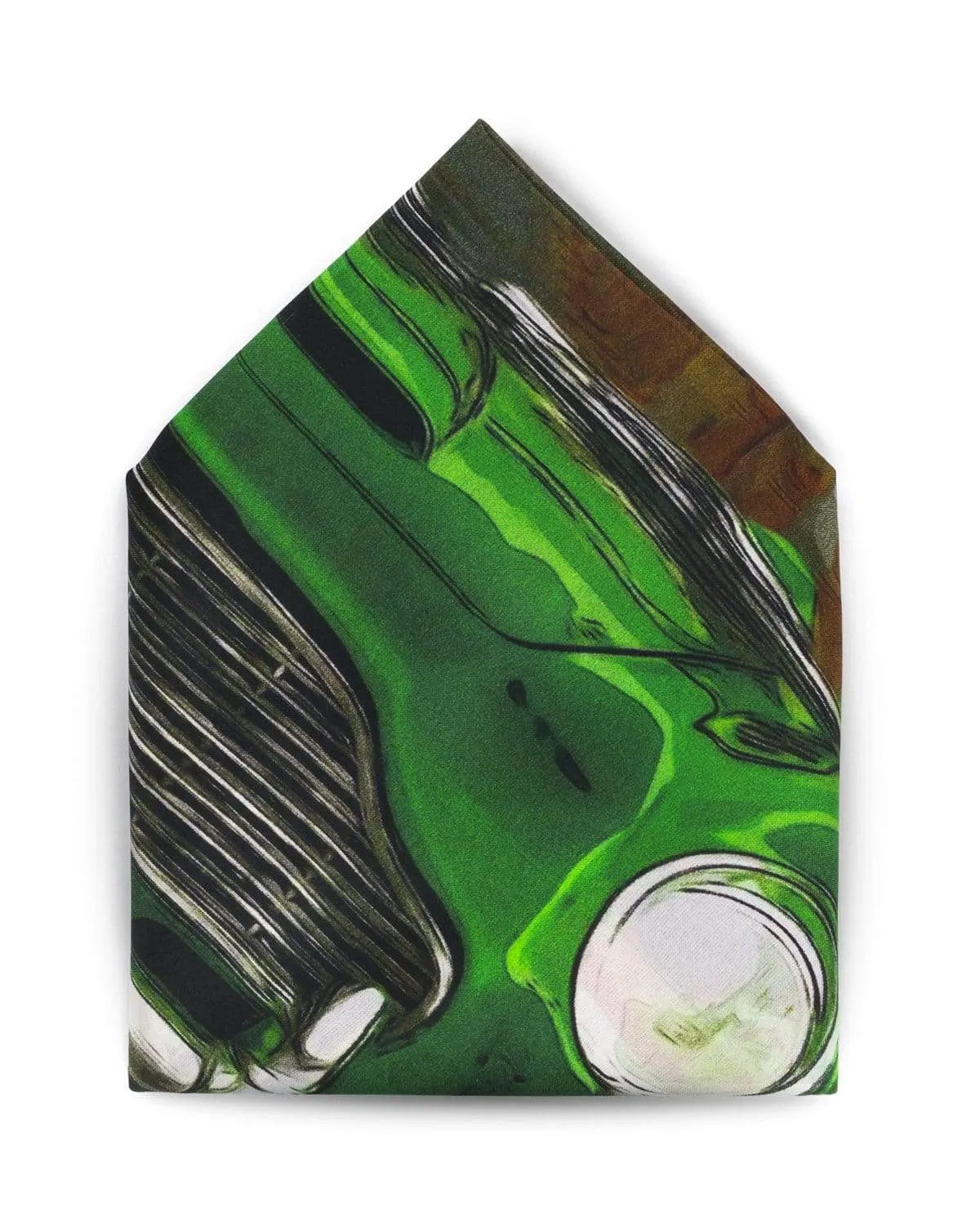 DB5'S PORTRAIT - Silk Pocket Square