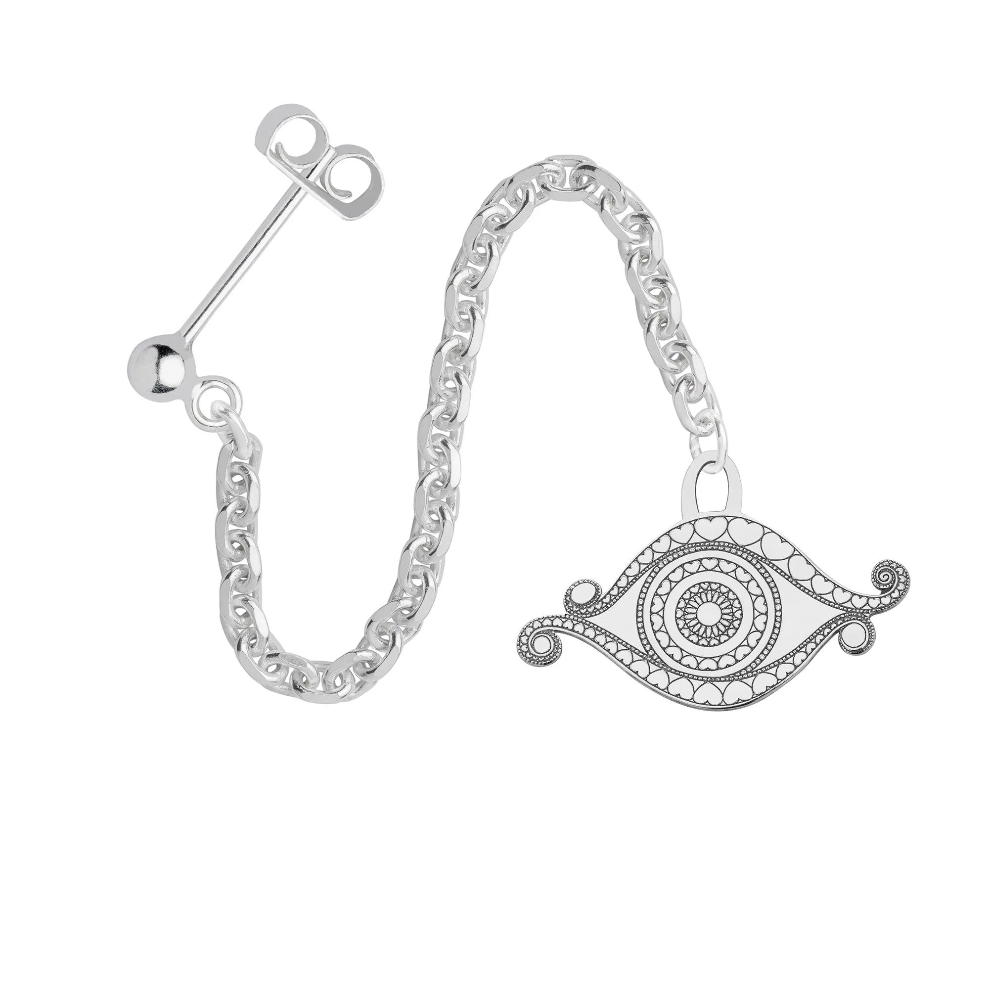 Evil Eye Single Earring