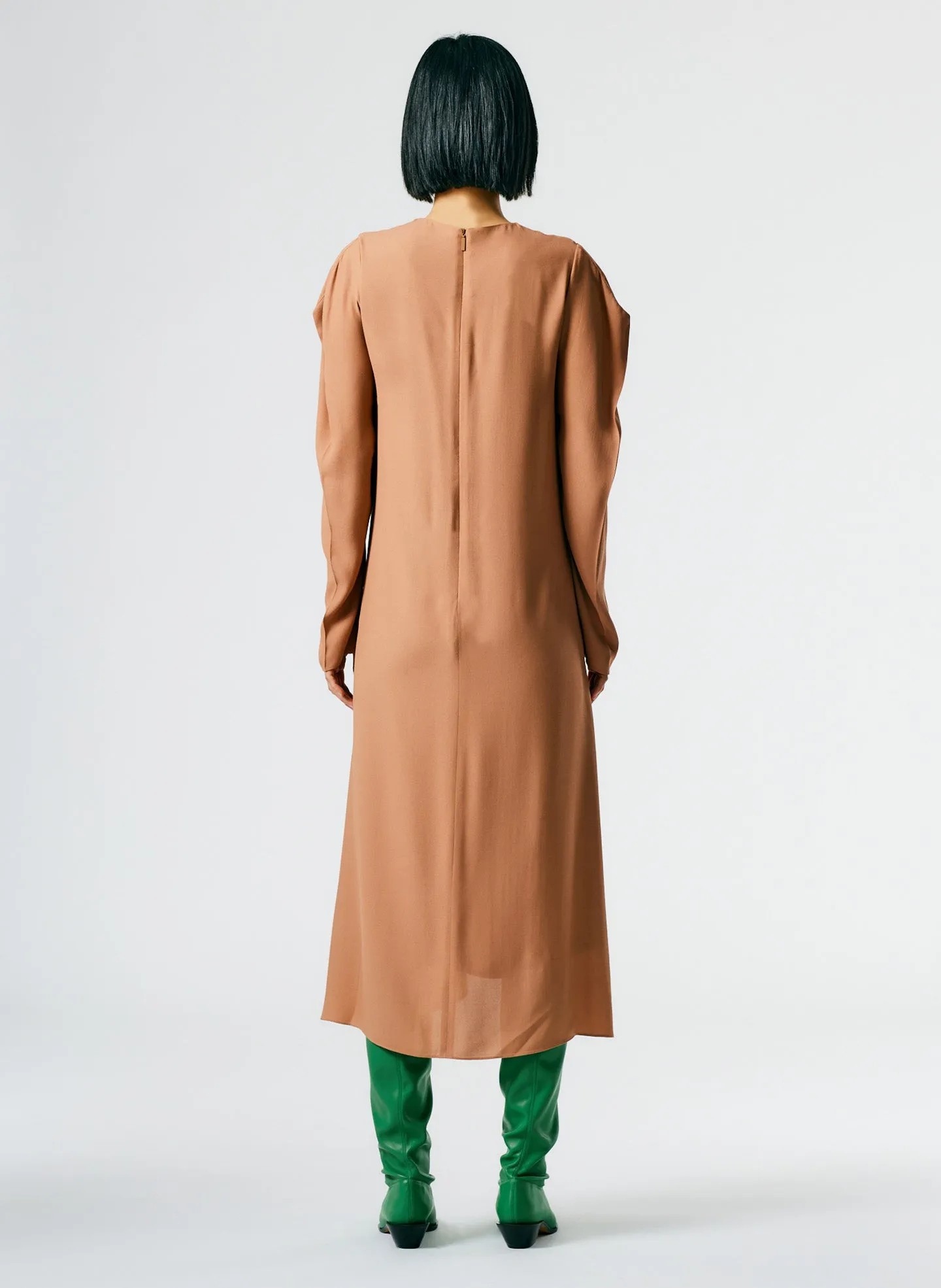 Feather Weight Eco Crepe Dress