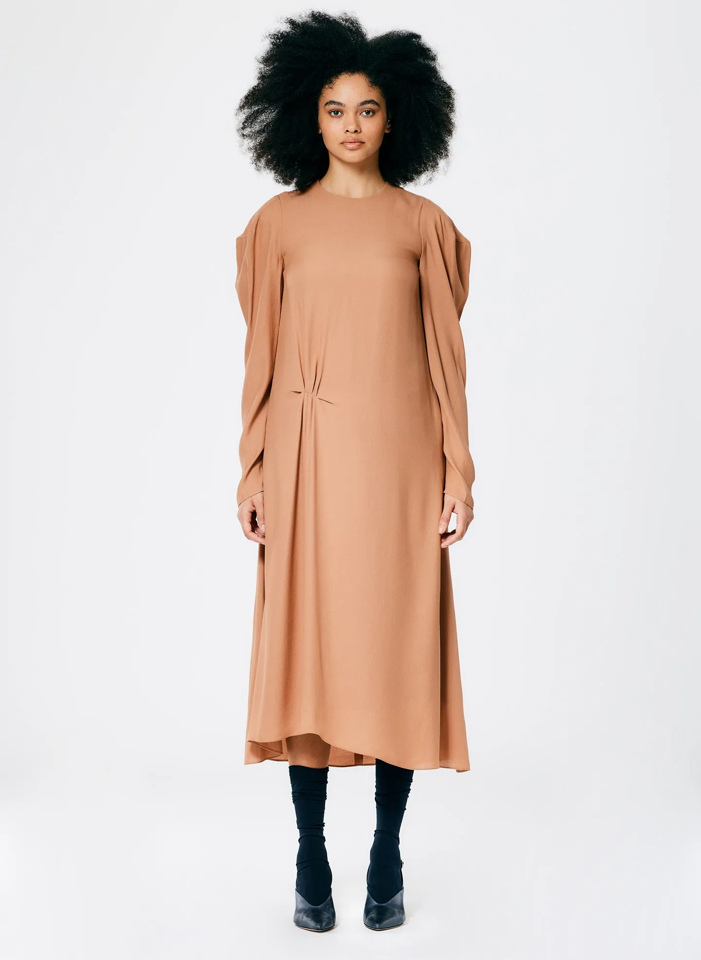 Feather Weight Eco Crepe Dress