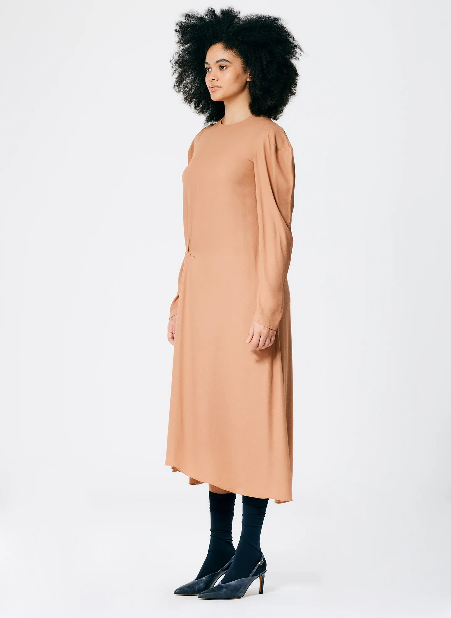 Feather Weight Eco Crepe Dress