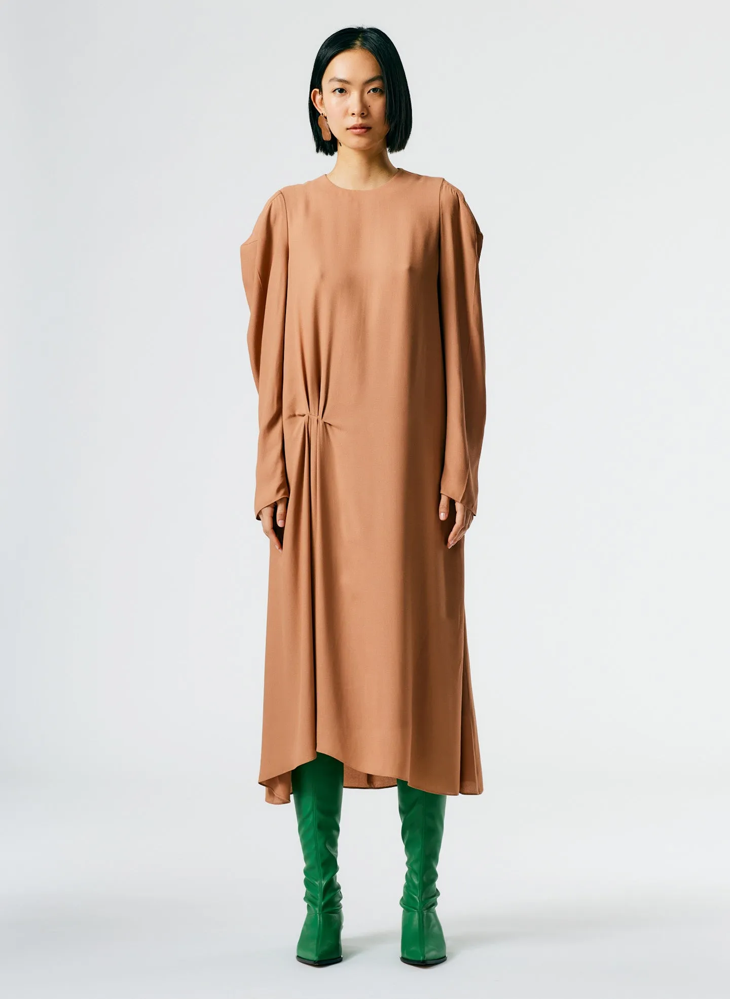 Feather Weight Eco Crepe Dress