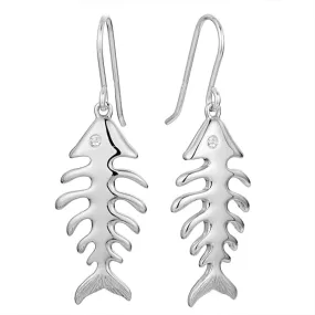 Fishbone Earrings