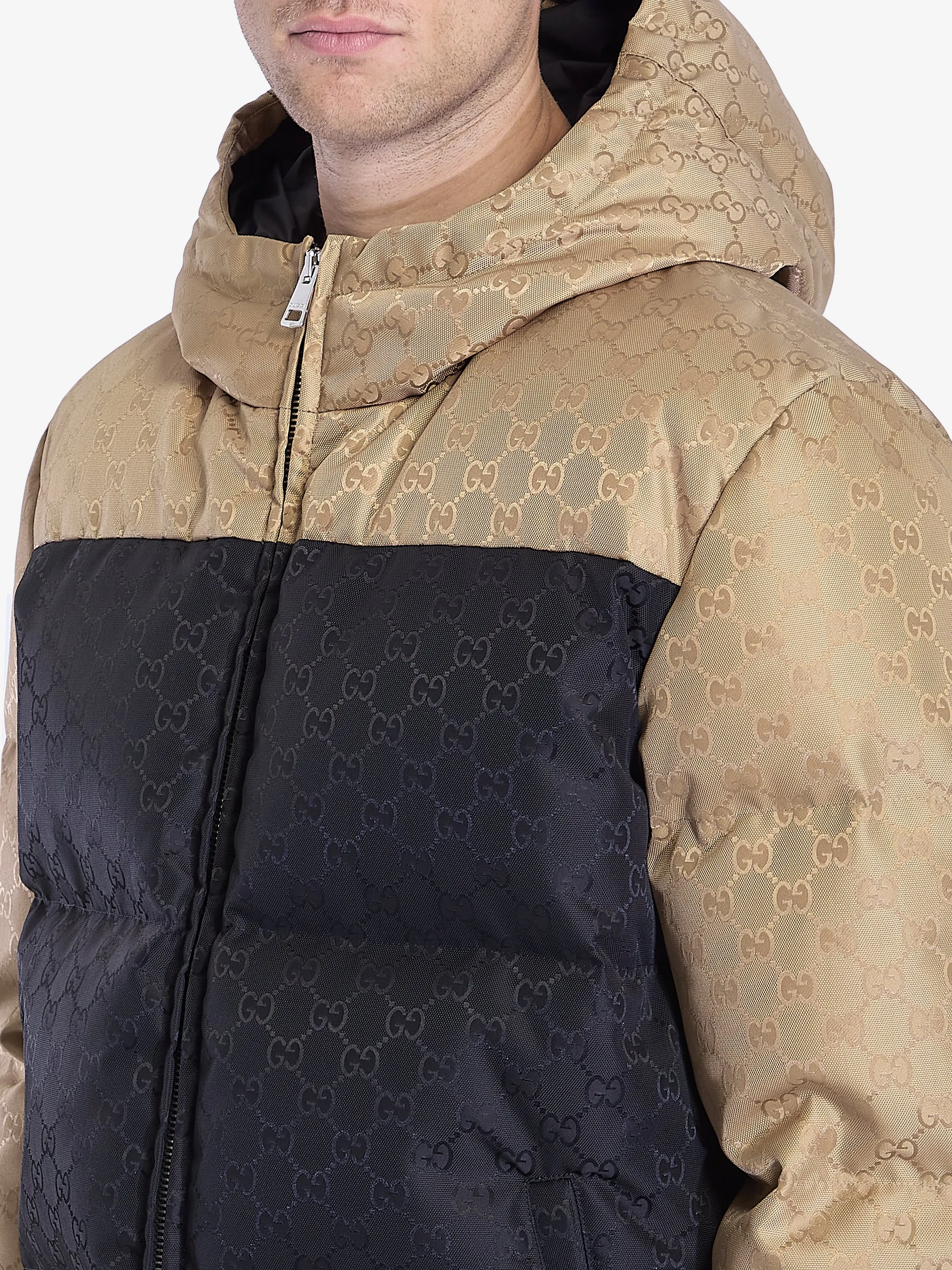 GG NYLON PUFFER JACKET