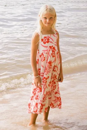 Girls Dress Feather 4 Arrow Coastline Blossom