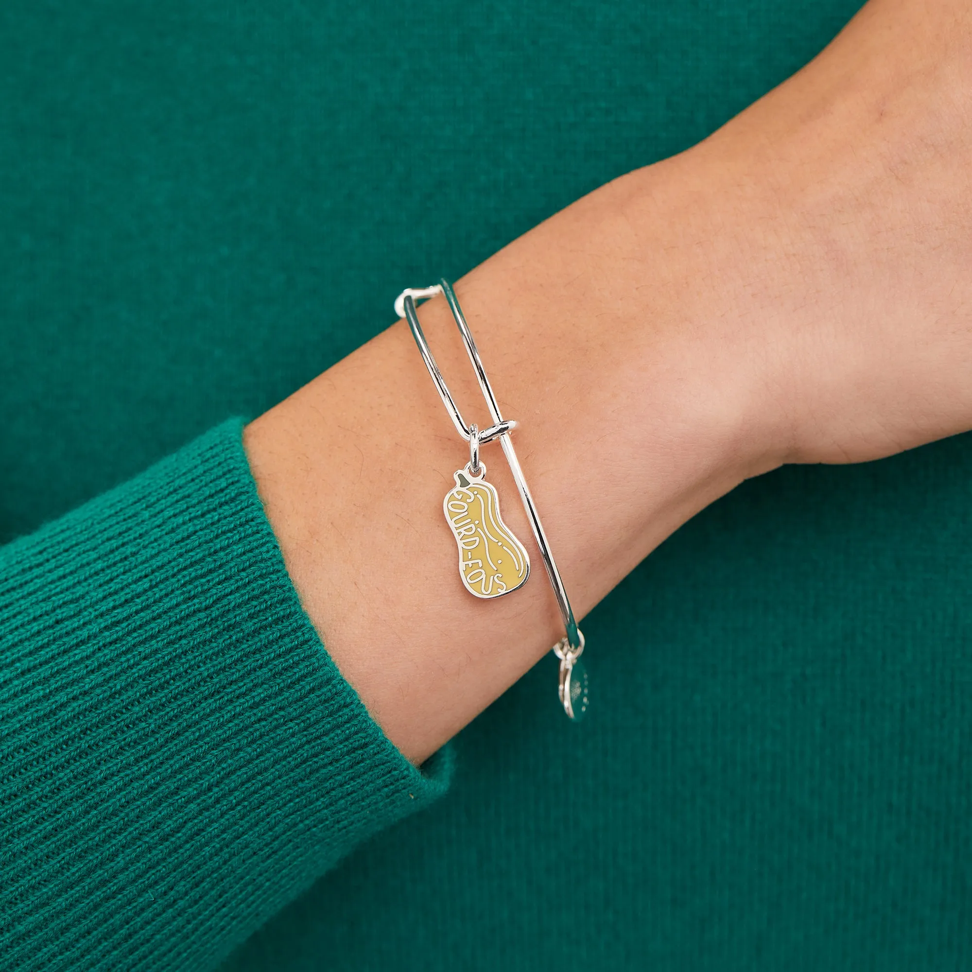 'Gourd-eous' Charm Bangle