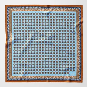 Imola - Silk Pocket Square - Sky Blue