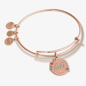 'It's Fall Y'all' Charm Bangle Bracelet