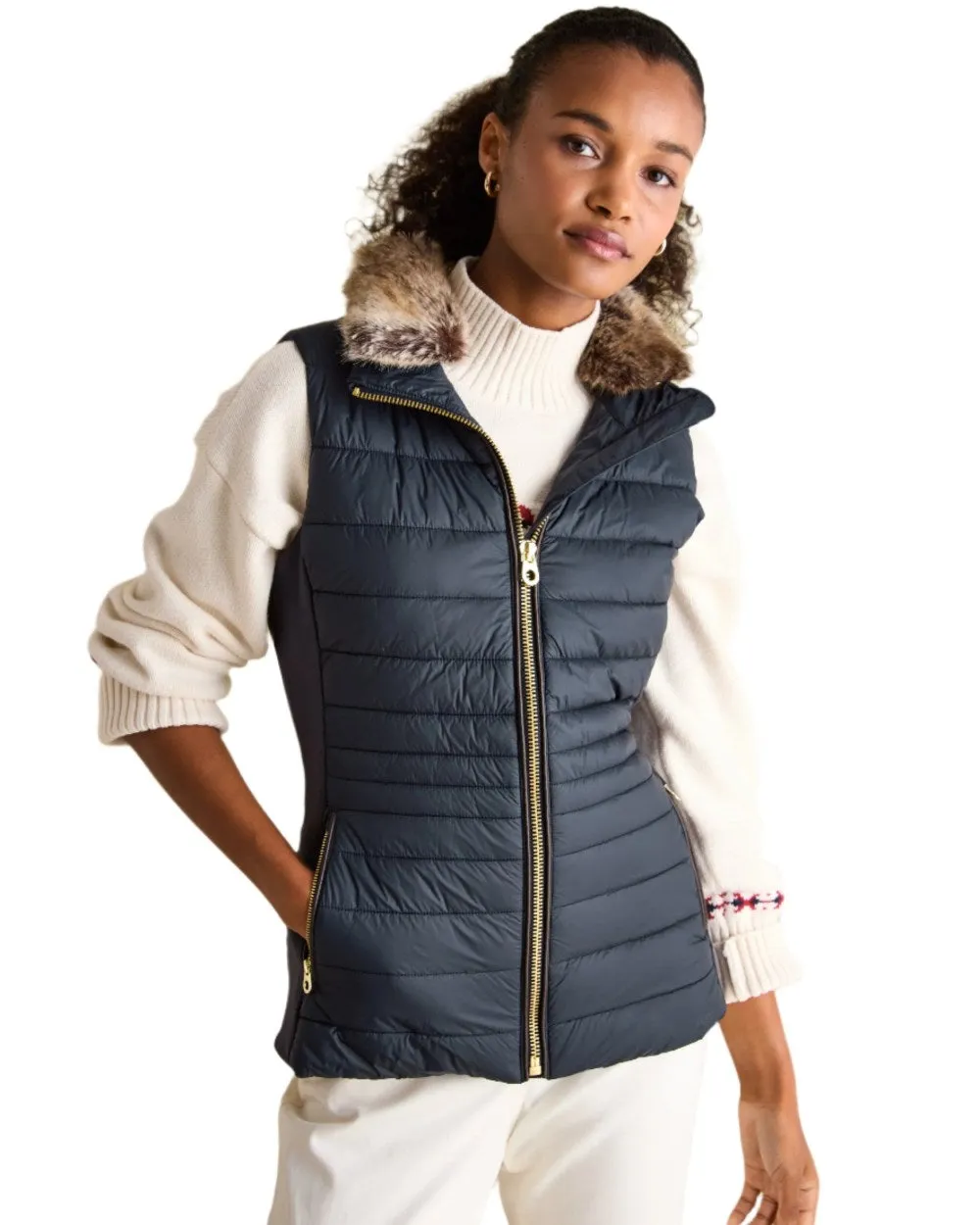 Joules Beckley Padded Showerproof Gilet