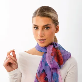 Lady Victoria Georgette Silk Scarf