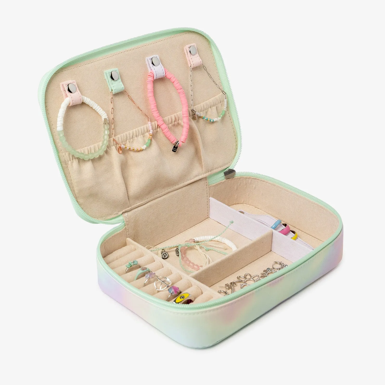 Large Watercolor Jewelry Case