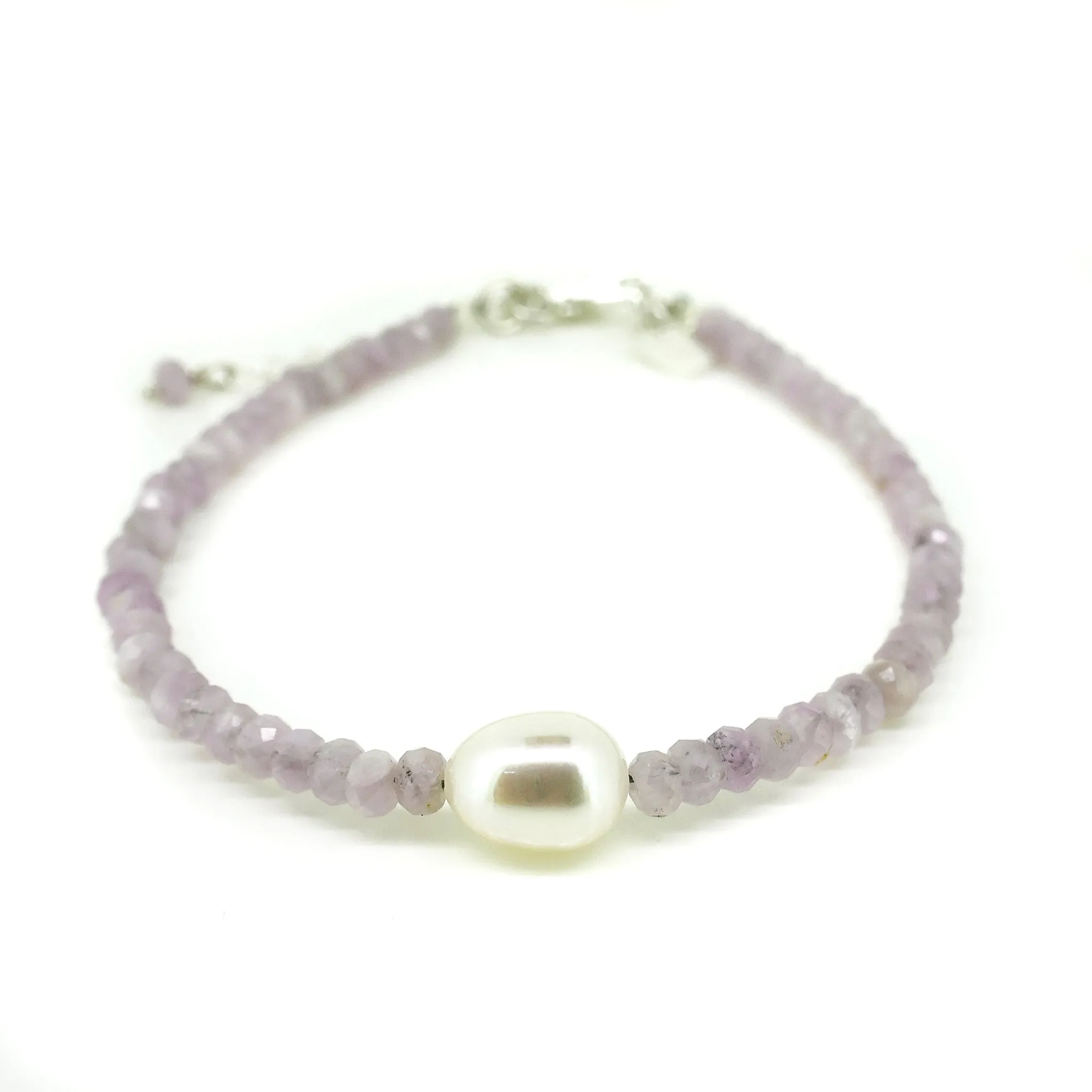 Lavender Love Pearl Bracelet