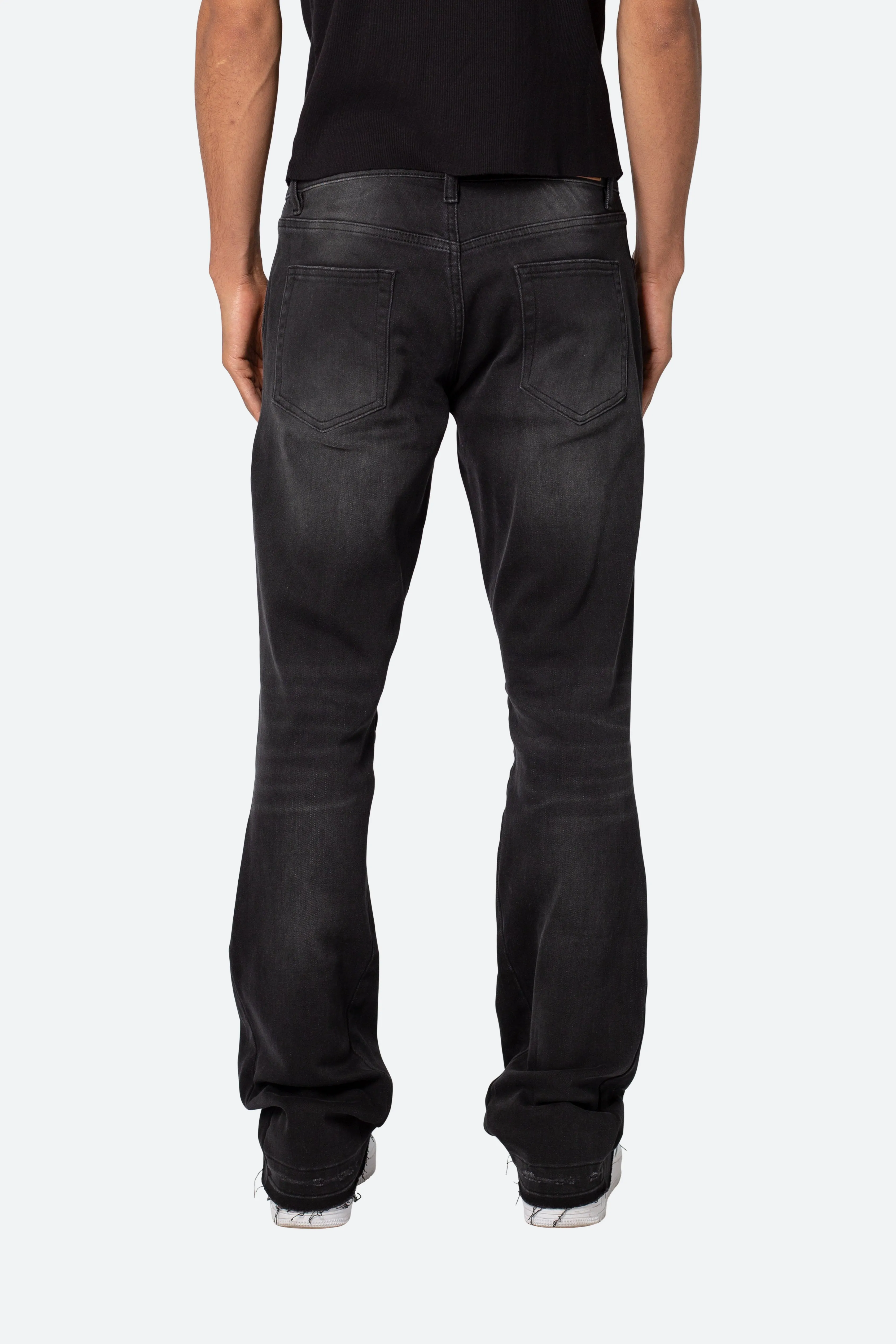 M524 Slim Stacked Denim - Washed Black