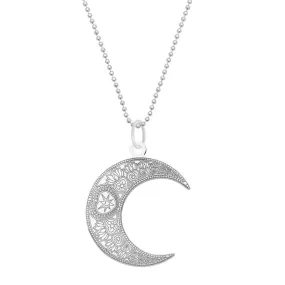 Mandala Moon Necklace