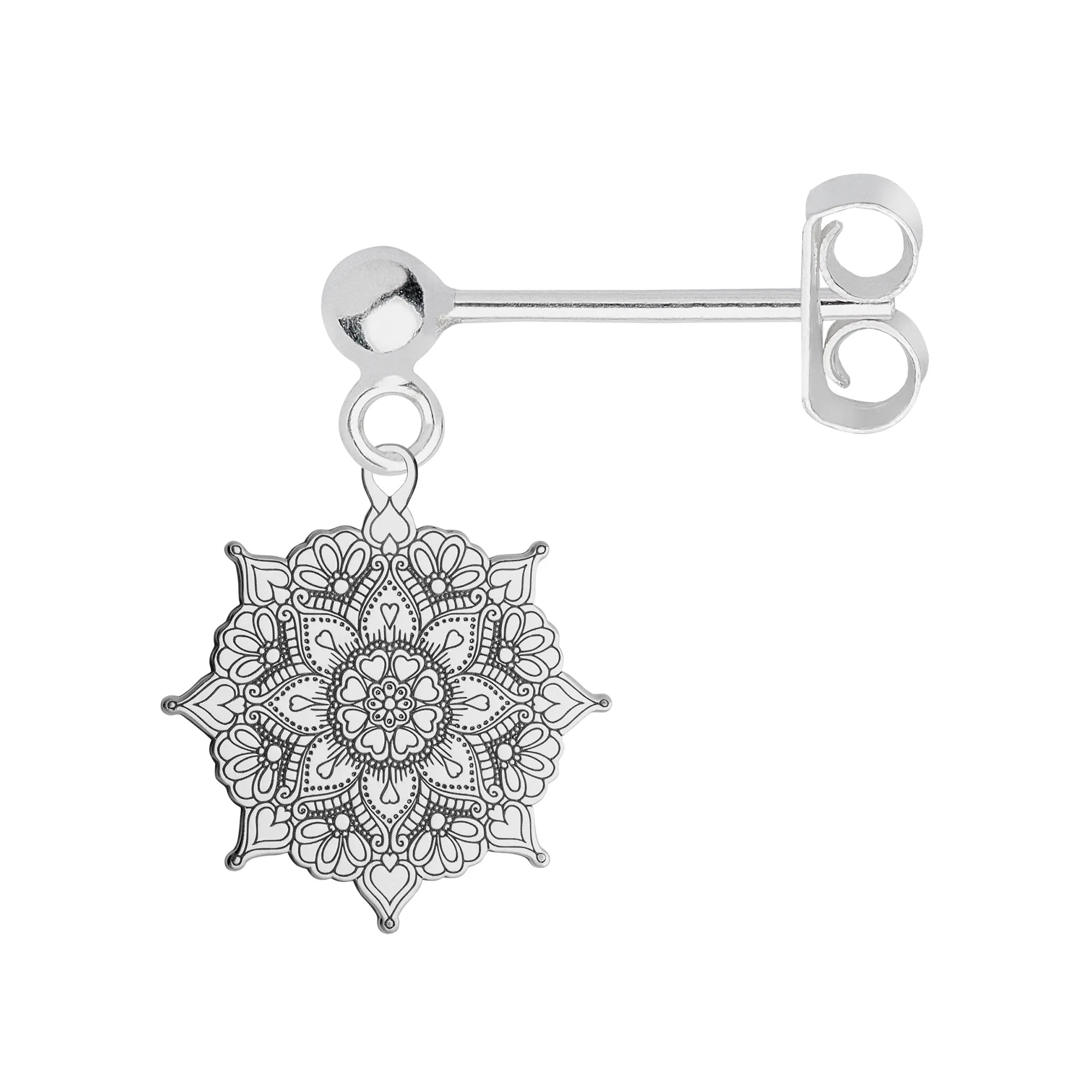 Mandala Single Earring