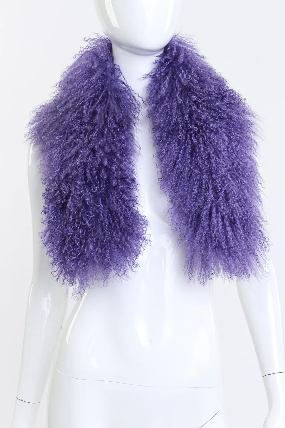 Mongolian Fur Shawl