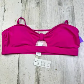 Pink Swimsuit Top Clothes Mentor, Size Xl