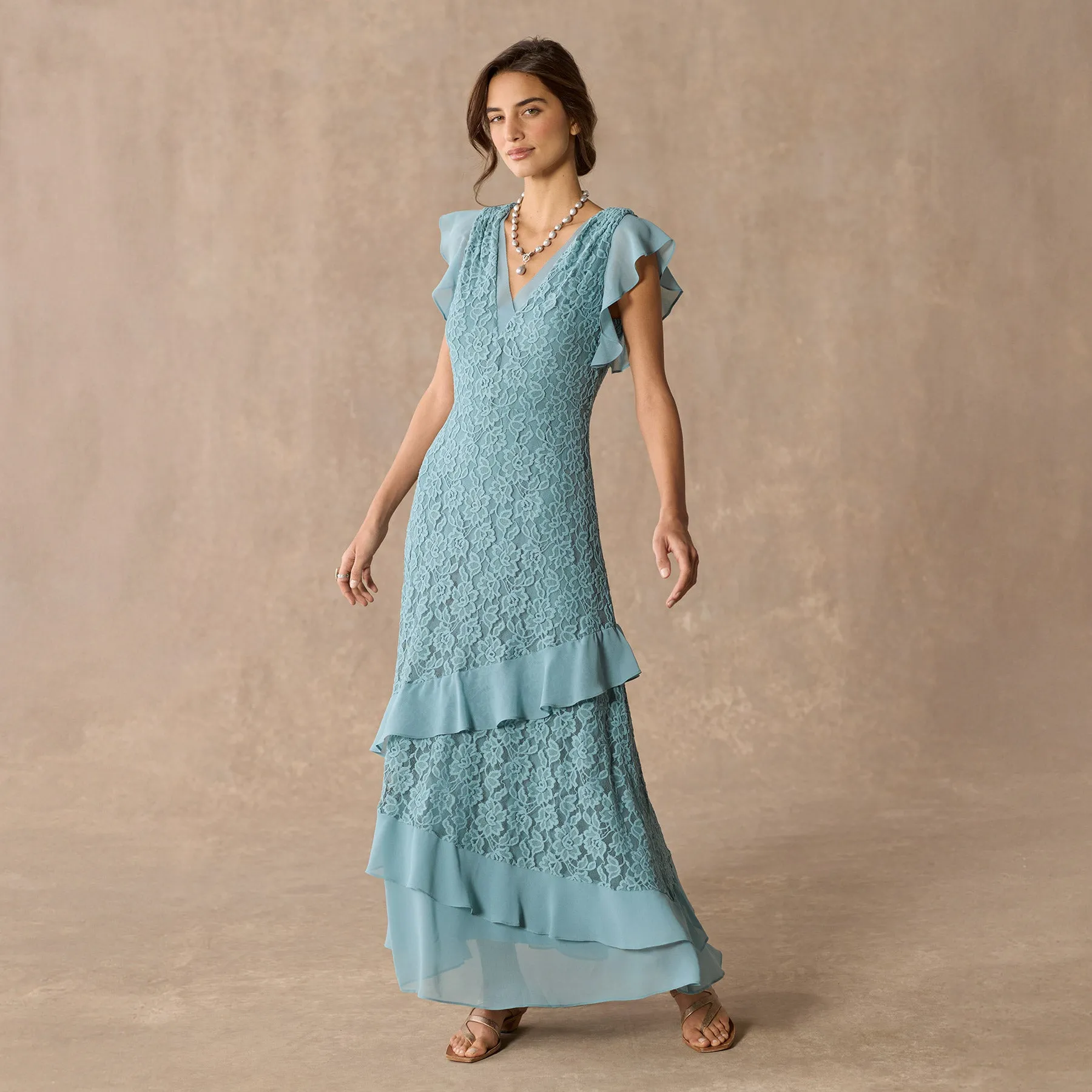 Promenade Au Jardin Dress, Petite