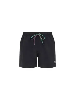 PS Zebra Patch Nylon Shorts Black 271741