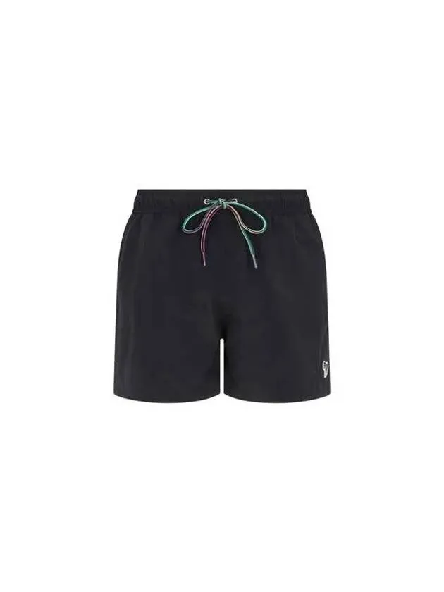 PS Zebra Patch Nylon Shorts Black 271741