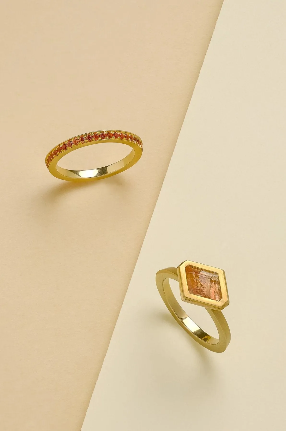 Rachel Yeung - Oregon Sunstone Ring