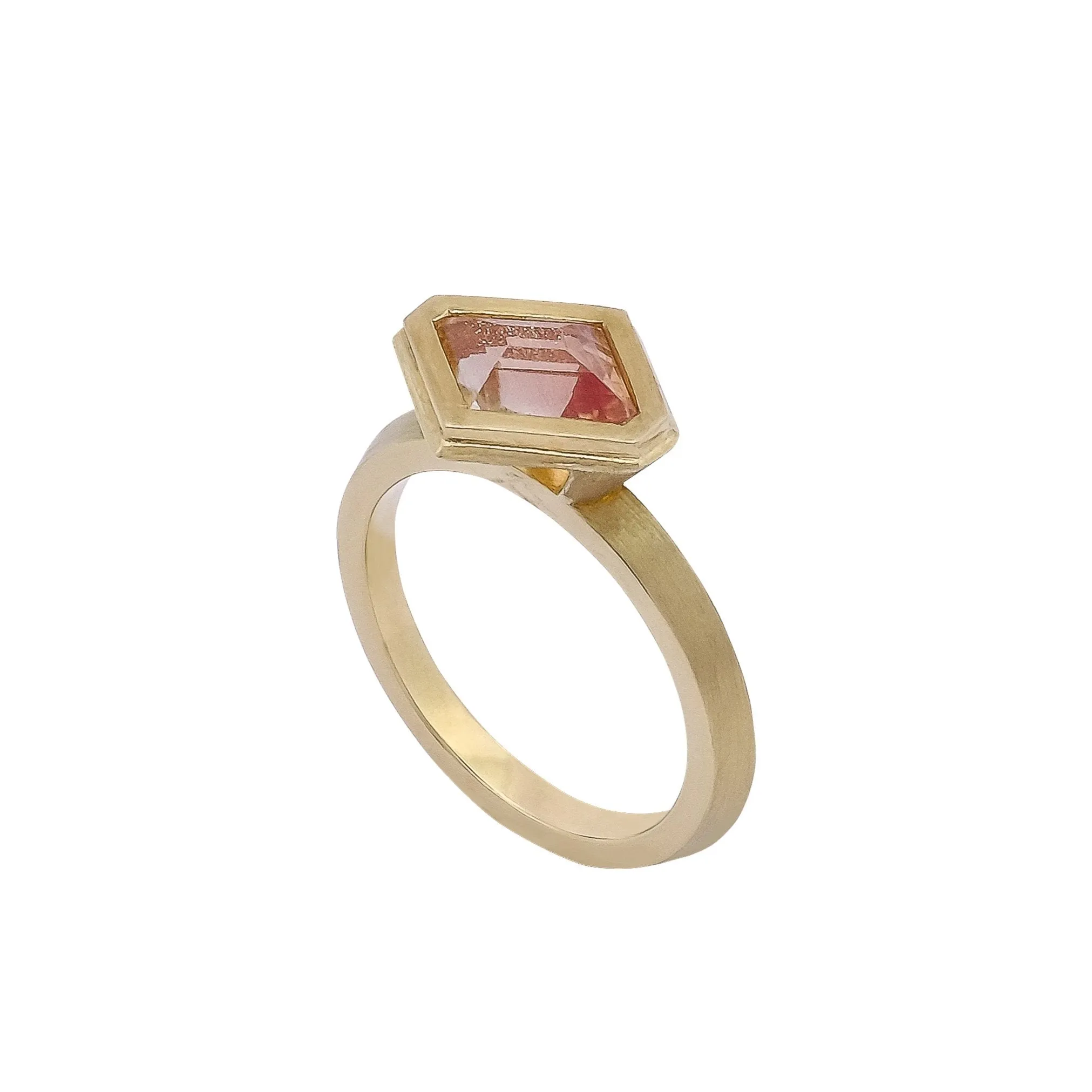 Rachel Yeung - Oregon Sunstone Ring