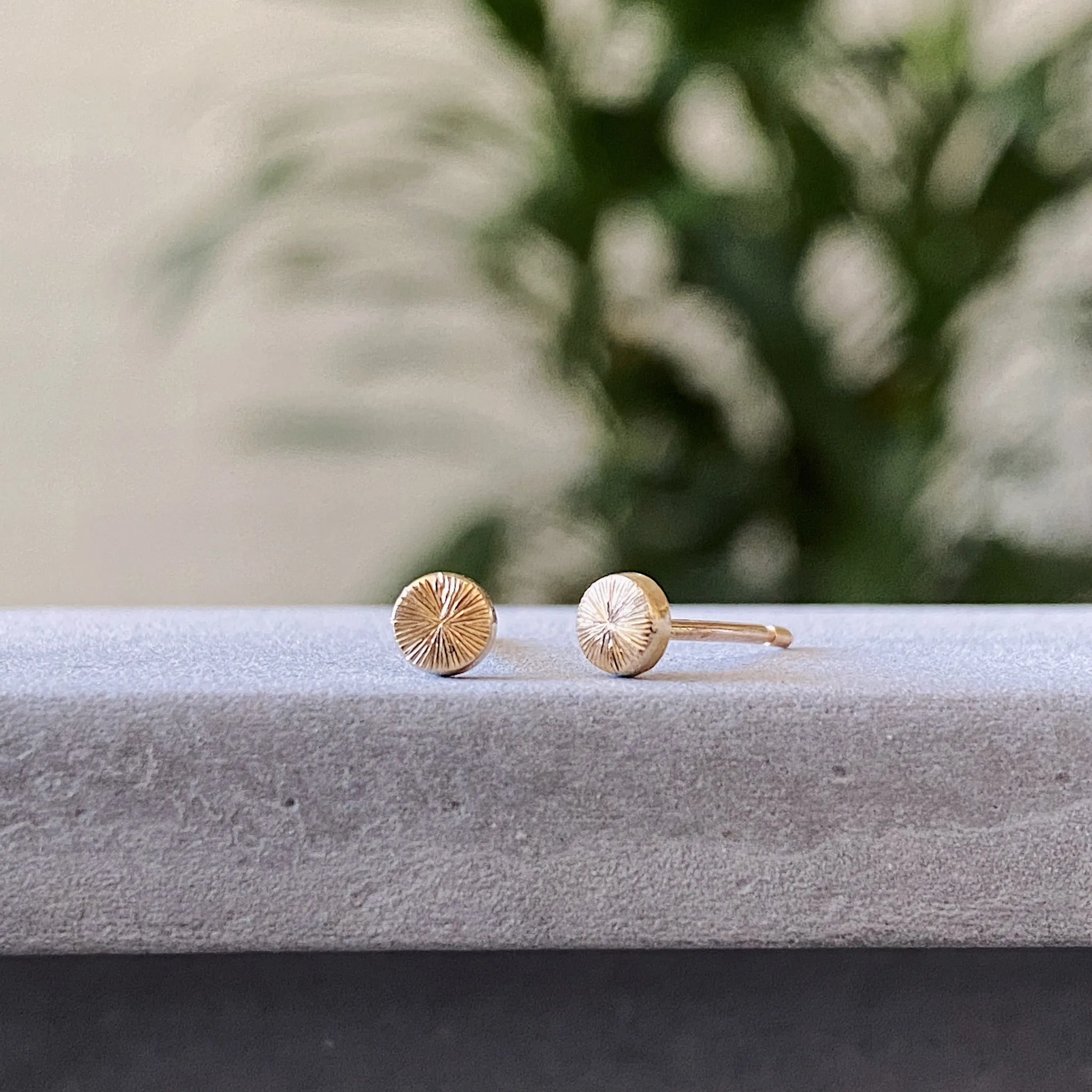 Rise Gold Studs