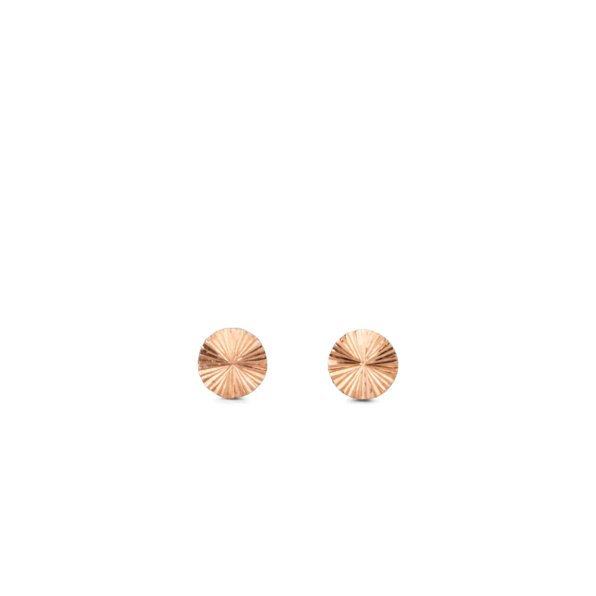 Rise Rose Gold Studs