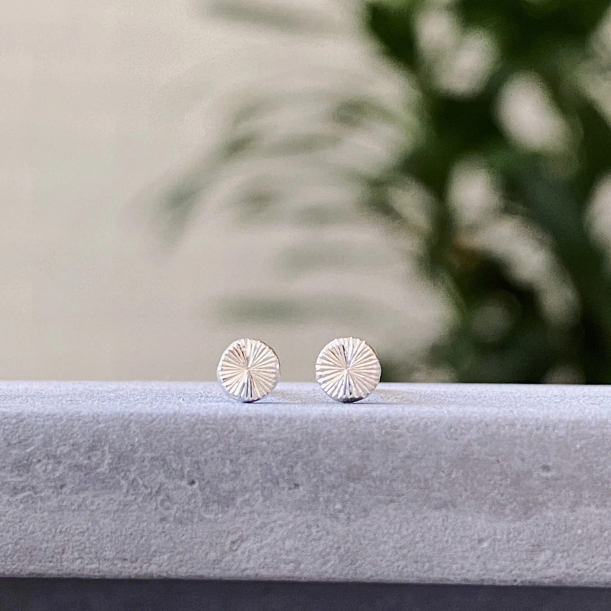 Rise Silver Studs